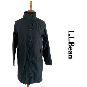 L.L. Bean Black Trench Coat